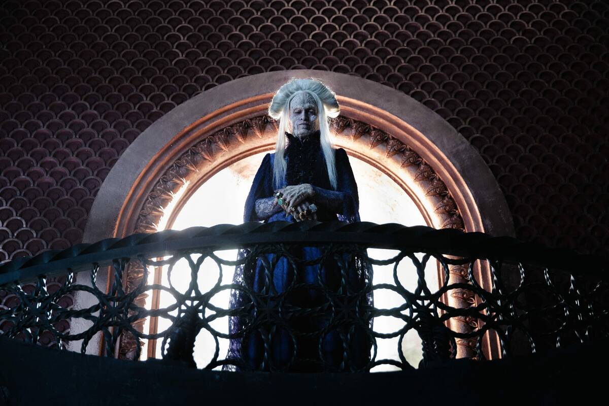 This image released by Vertical Entertainment shows Caleb Landry Jones in a scene from "Dr ...