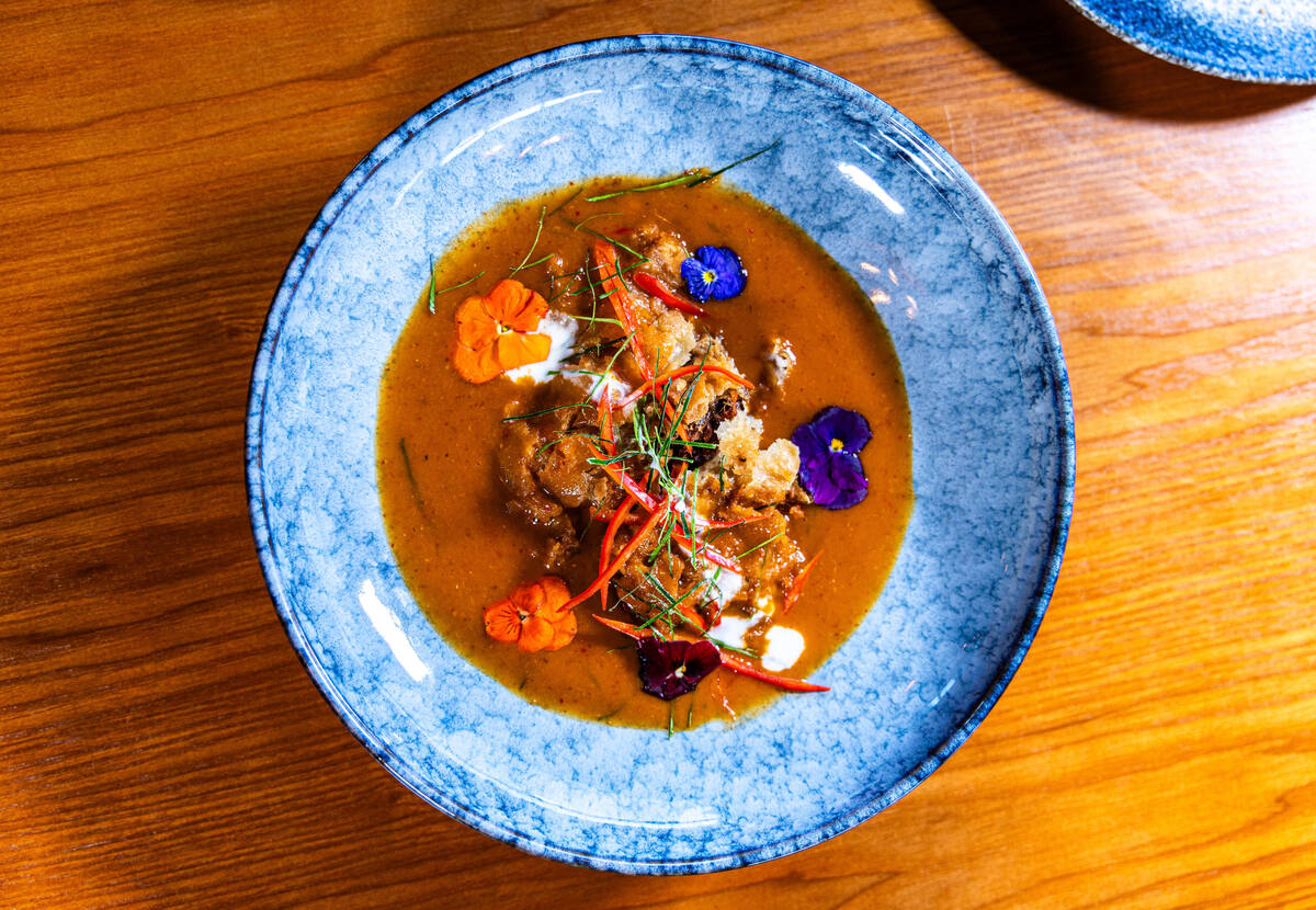 Duck Panang curry from Amata Modern Thai restaurant in Las Vegas. (Amata Modern Thai)