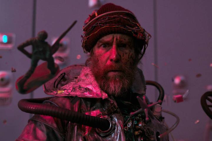 Sam Rockwell in "Good Luck, Have, Don't Die." (Briarcliff Entertainment)