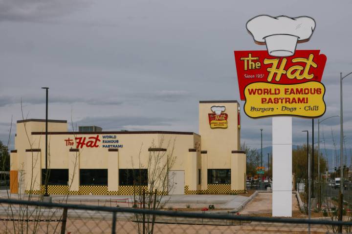 The site of The Hat’s new location on Wednesday, Feb. 11, 2026, along South Rainbow Boulevard ...