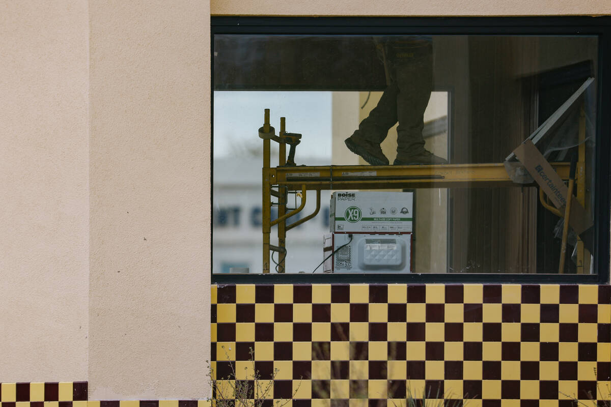 The site of The Hat’s new location on Wednesday, Feb. 11, 2026, along South Rainbow Boulevard ...