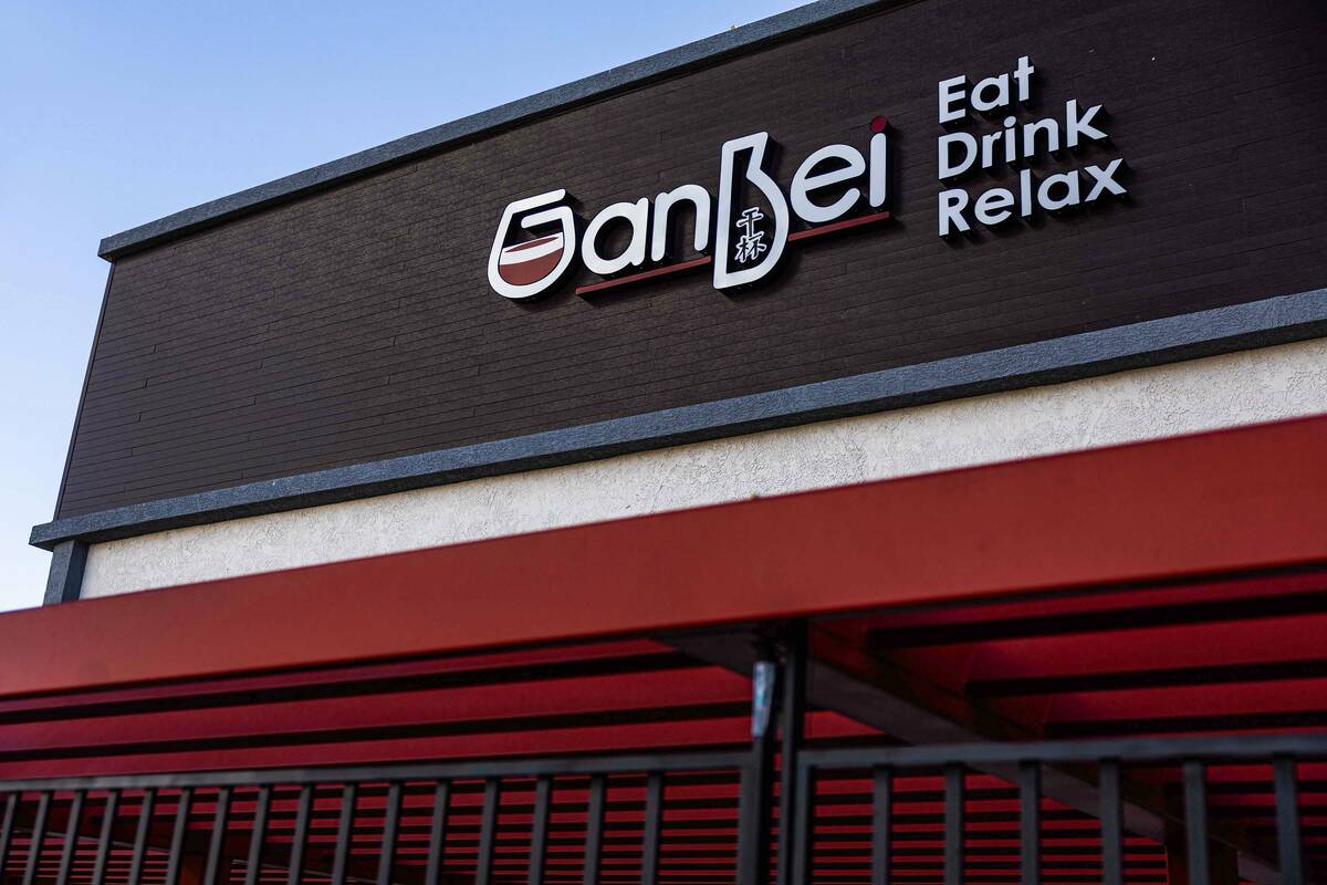 The future location of Ganbei Hot Pot at 3601 W. Sahara Ave is photographed Tuesday, Feb. 17, 2 ...