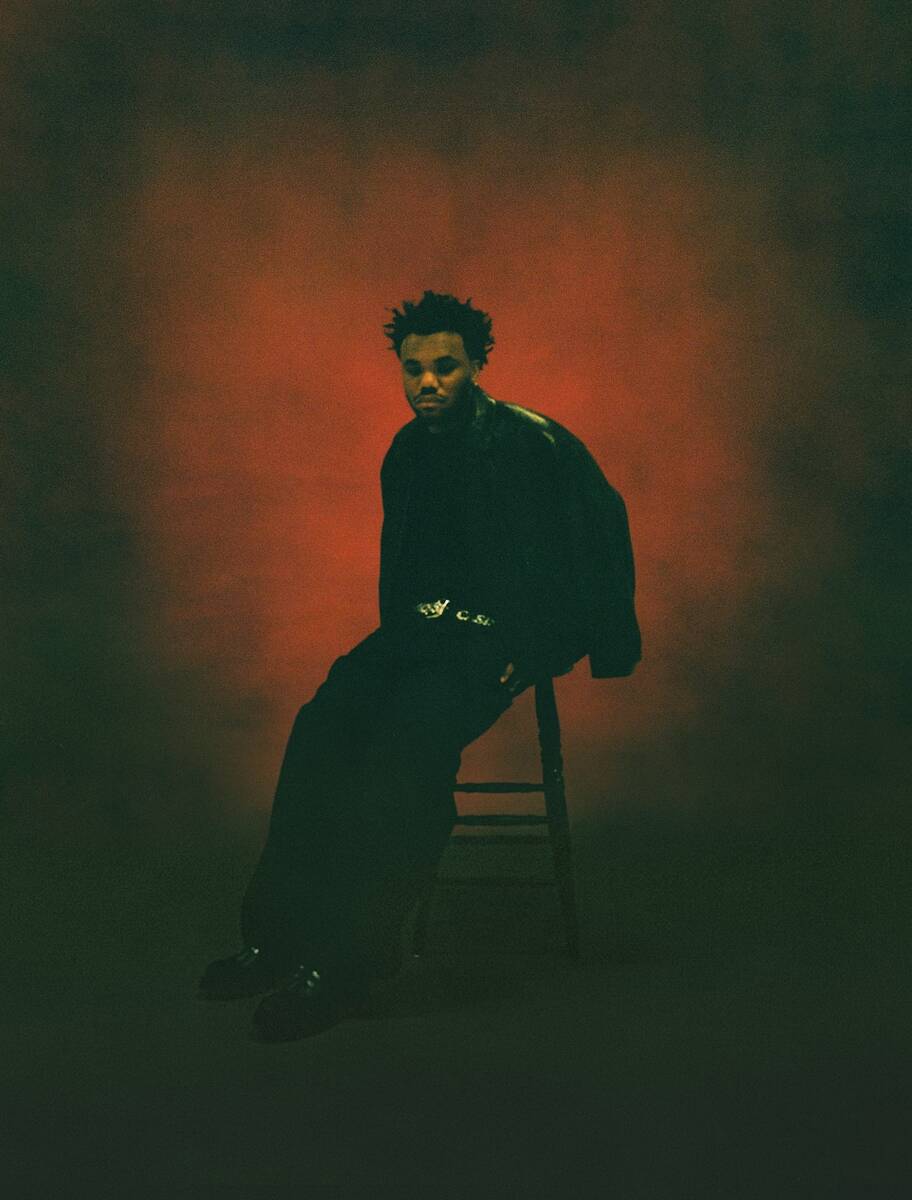 Baby Keem is shown in a promotional photo. His "Ca$ino" was released on Saturday, Feb. 21, 2026 ...
