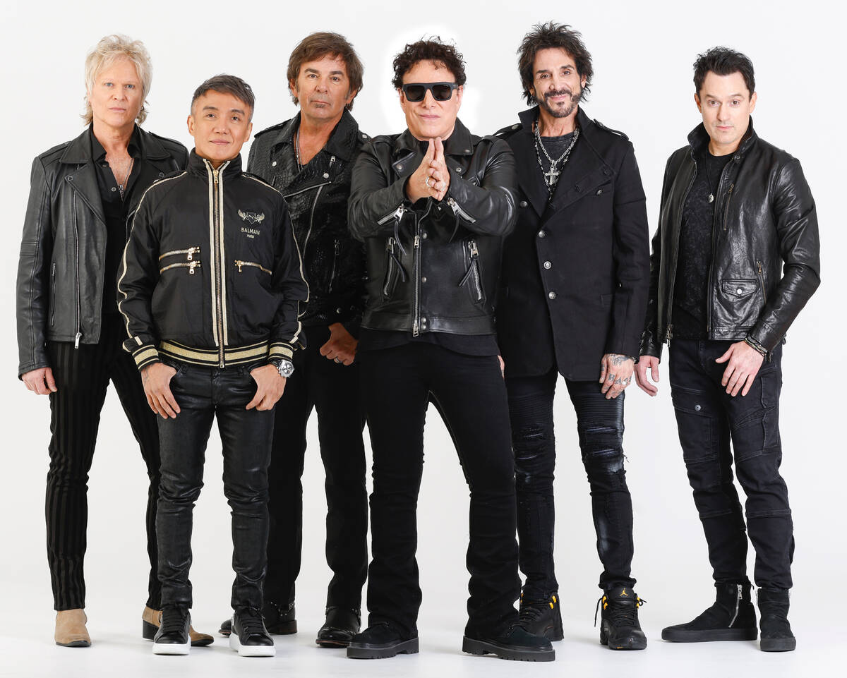 The current lineup of Journey is shown in a promotional photo. The classic-rock band is headlin ...