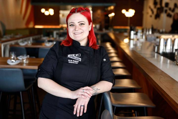 Executive chef and “Hell's Kitchen" season 24 winner Ellie Parker poses for a portrait at Mai ...