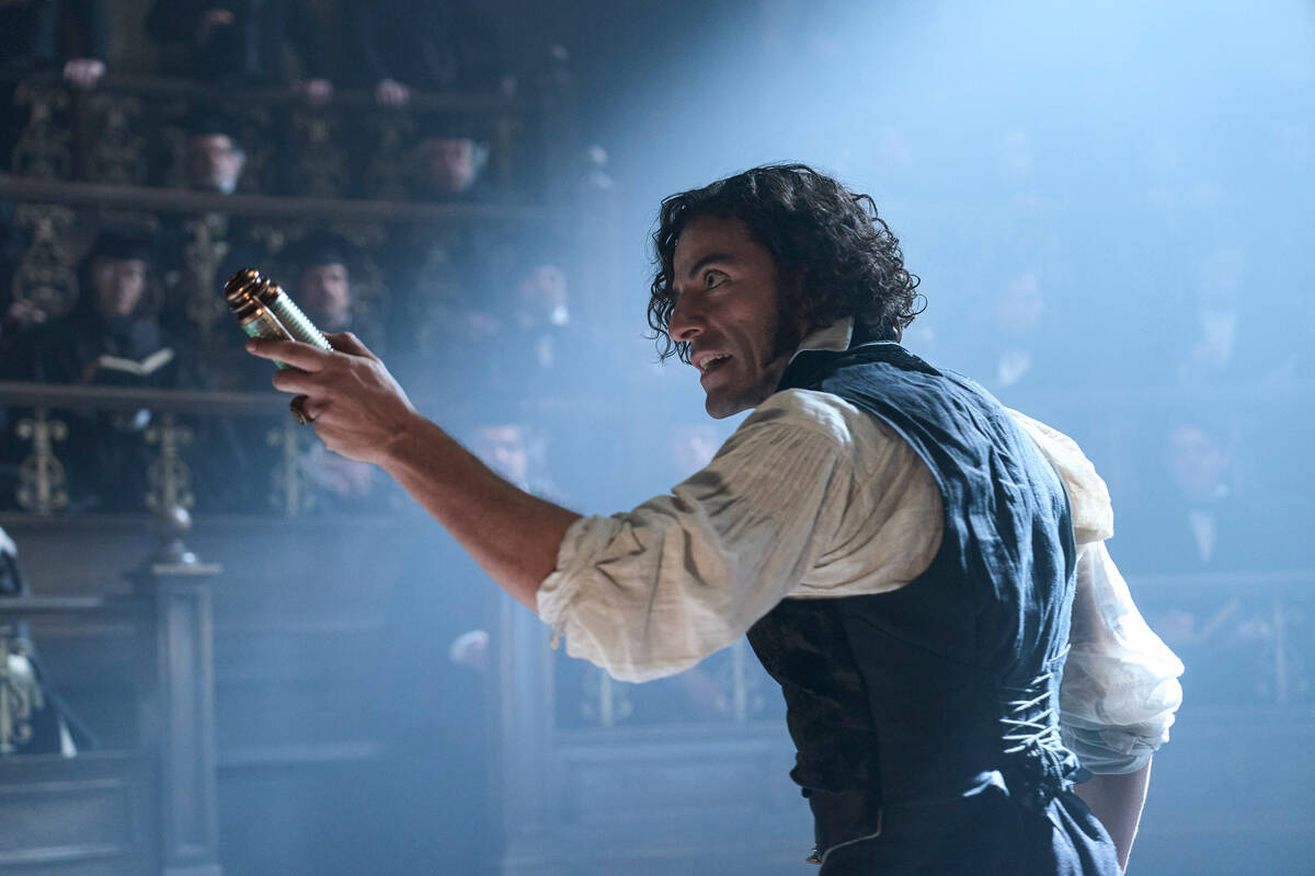 This image released by Netflix shows Oscar Isaac as Victor Frankenstein in a scene from "F ...
