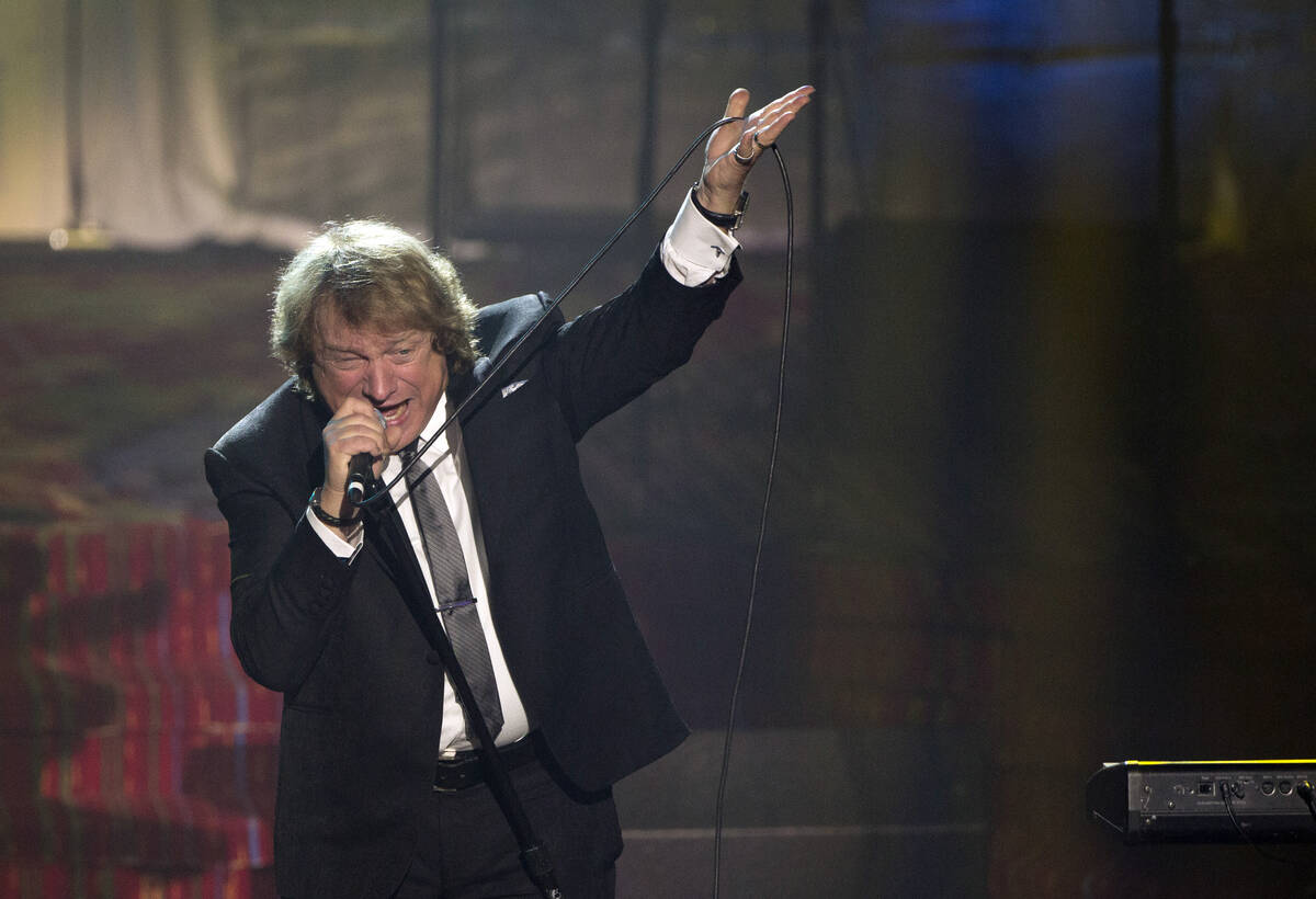 Lou Gramm, lead vocalist of the rock band Foreigner, performs during the 44th Annual Songwriter ...