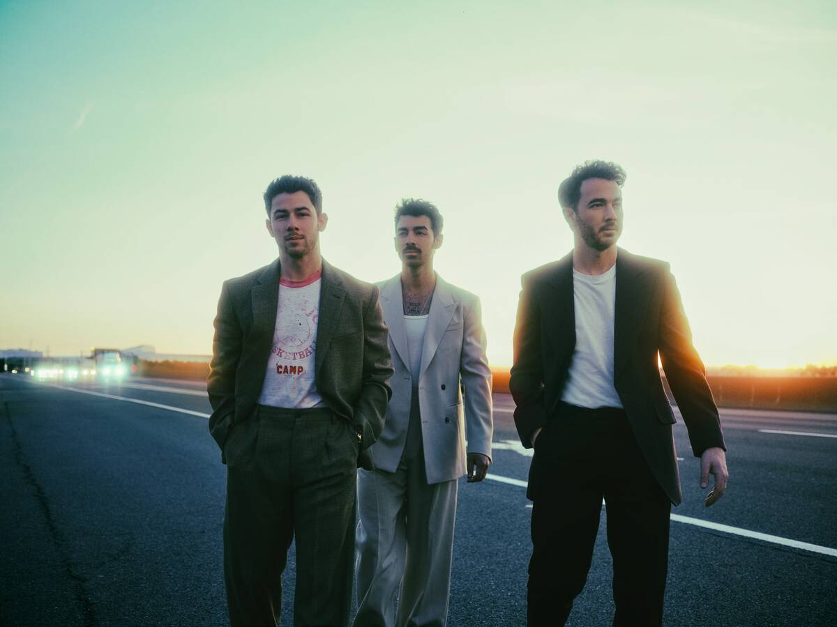 The Jonas Brothers return to Dolby Live at Park MGM for four dates in May. (Live Nation Las Vegas)