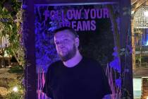 Corey Harrison is shown in November 2024 in his new home in Tulum, Mexico, where he moved in Se ...