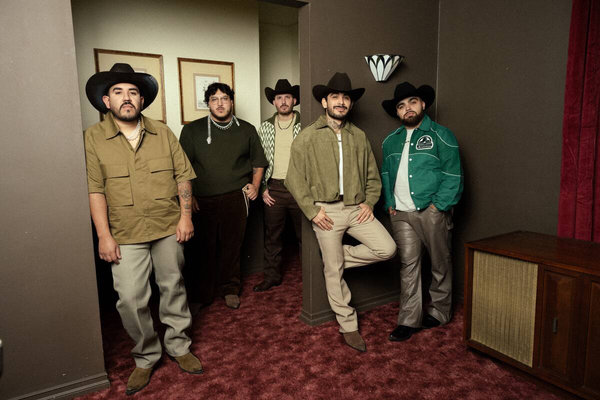 Grupo Frontera headlines Michelob Ultra Arena on August. 1. (TBA Agency)