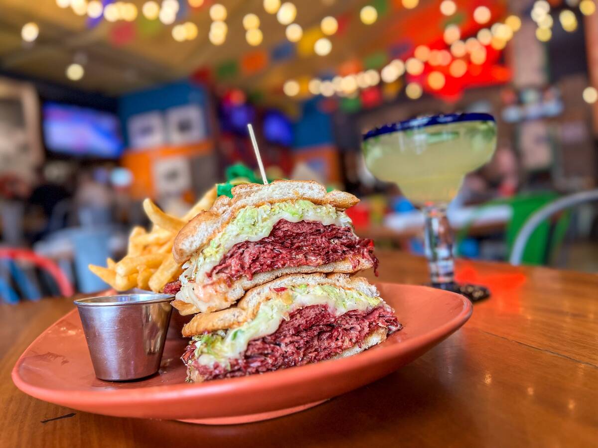 The Reubun torta at Cabo Wabo Cantina. (Cabo Wabo Cantina)