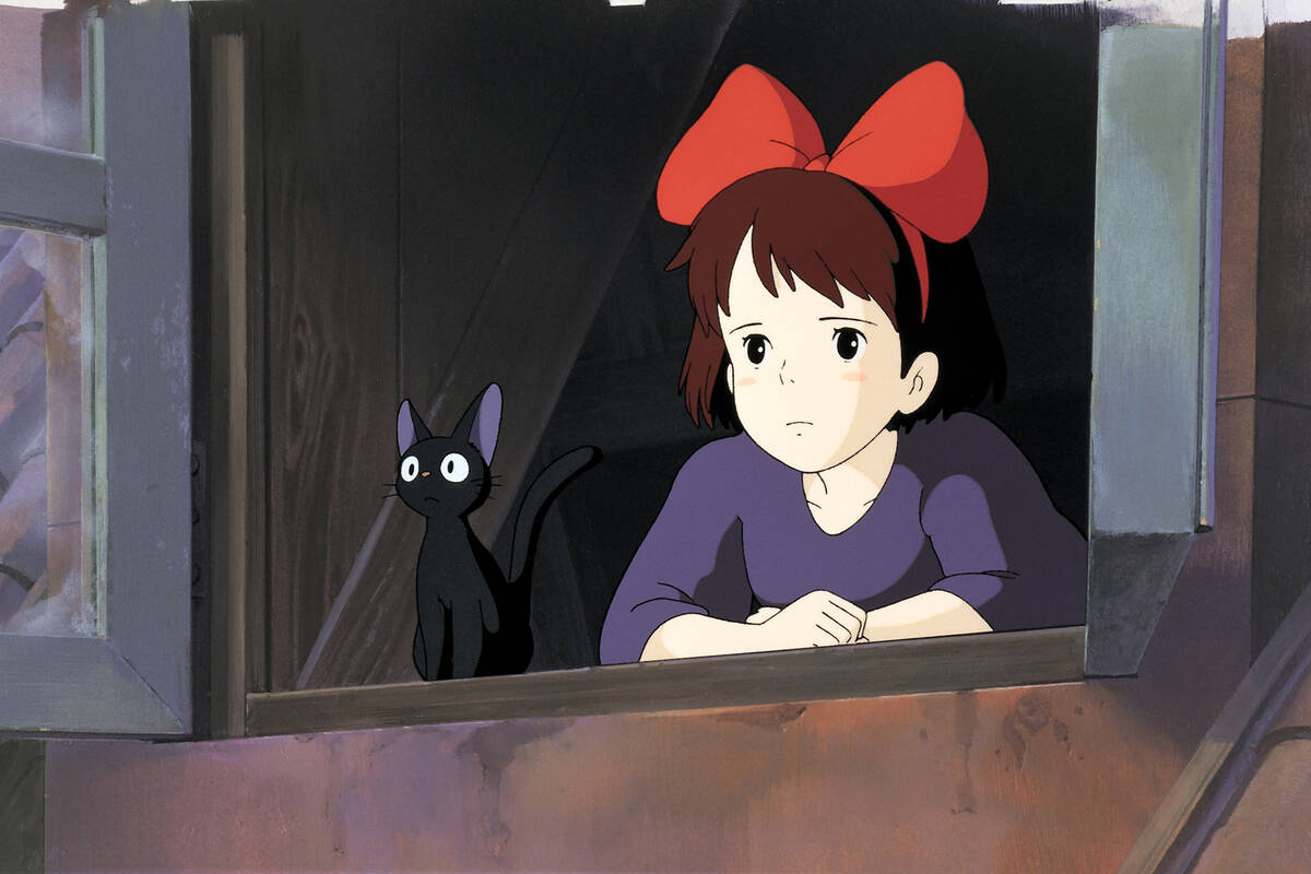 A scene from "Kiki's Delivery Service." (Studio Ghibli)