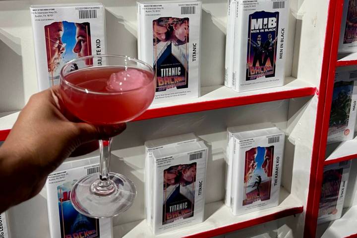 Back 2 The Video Store: A 90s Speakeasy Bar is scheduled to open March 25. (Bucket Listers)