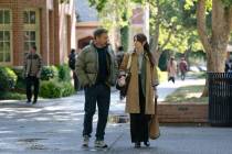 This image released by HBO shows Steve Carell, left, and Charly Clive in a scene from "Roo ...