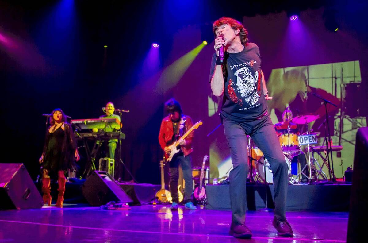 "Mick Adams and the Stones" is among the shows booked at Orleans Showroom. (SPR & Promotions)