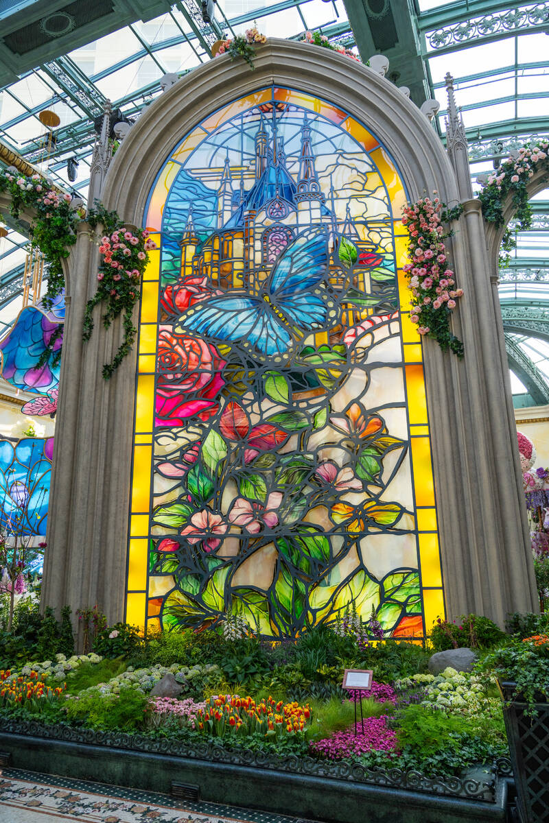 "Springtime Symphony" is on display at Bellagio’s Conservatory & Botanical Gardens through Ju ...