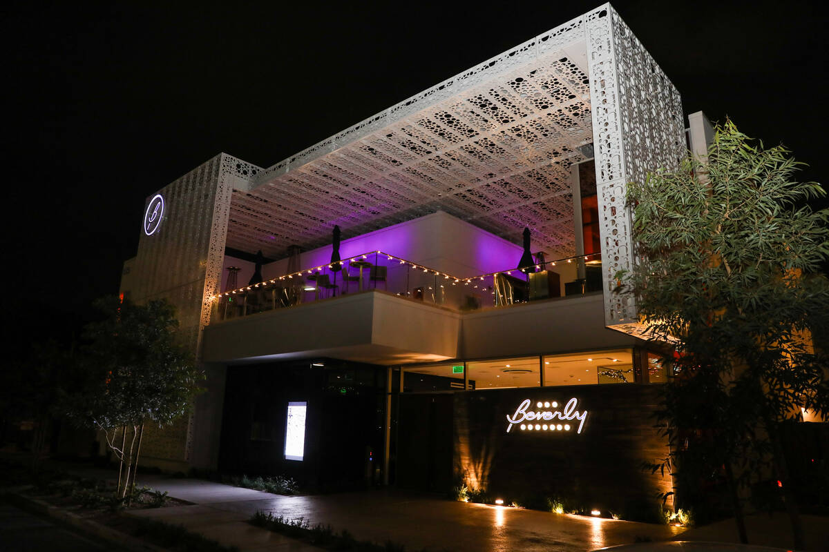 The Beverly Theater, as seen on Thursday, Nov. 30, 2023 in Las Vegas. (Daniel Pearson/Las Vegas ...