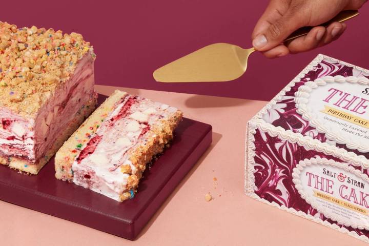 Salt & Straw's "The Cake" ice cream cake. (UnCommons)