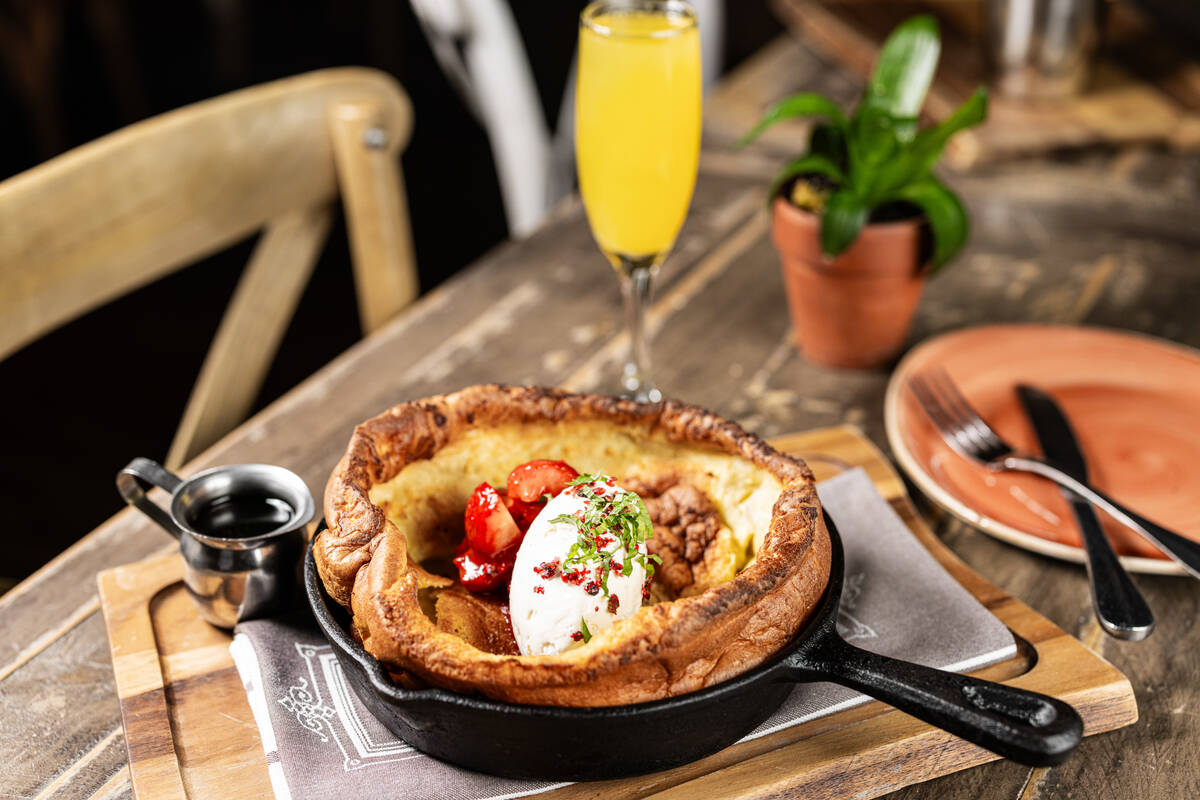 Honey Salt in Las Vegas is serving Dutch pancakes for Easter 2026. (Honey Salt)