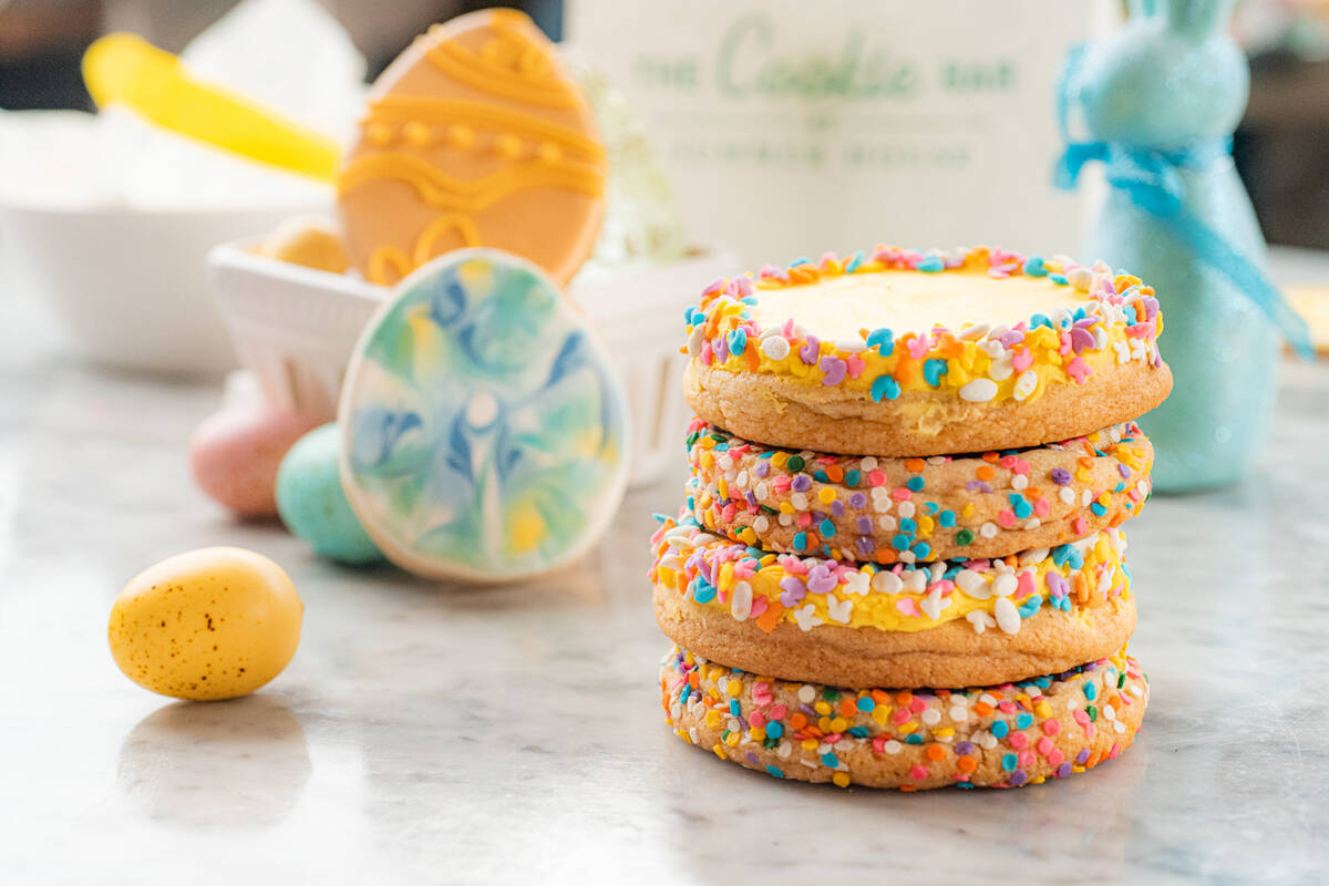 Easter cookies for 2026 from Summer House in Durango casino in Las Vegas. (Station Casinos)