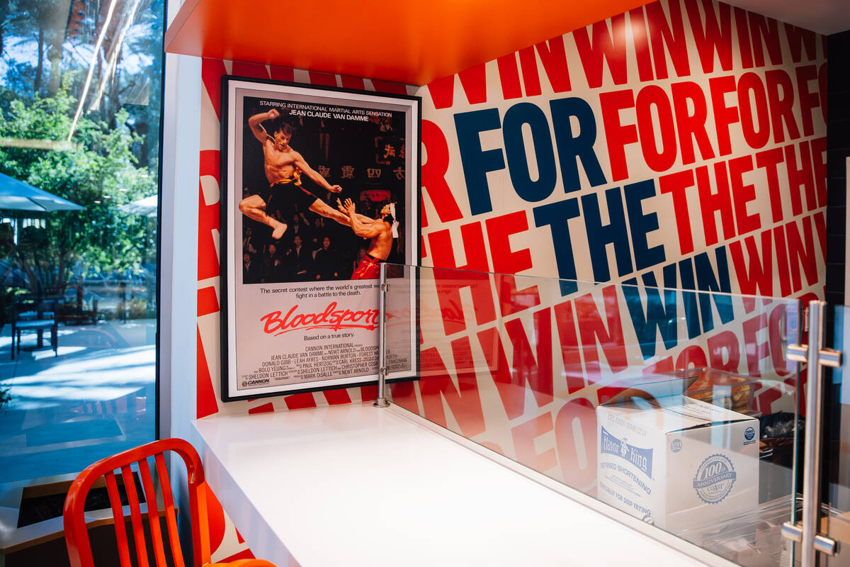 For the Win at The Neighborhood Food Hall in the Resort at Summerlin Friday, March 27, 2026, in ...