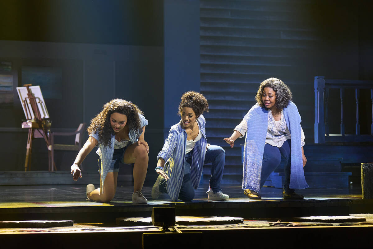 Chloë Cheers (Younger Allie), Alysha Deslorieux (Middle Allie) and Sharon Catherine Brown ...