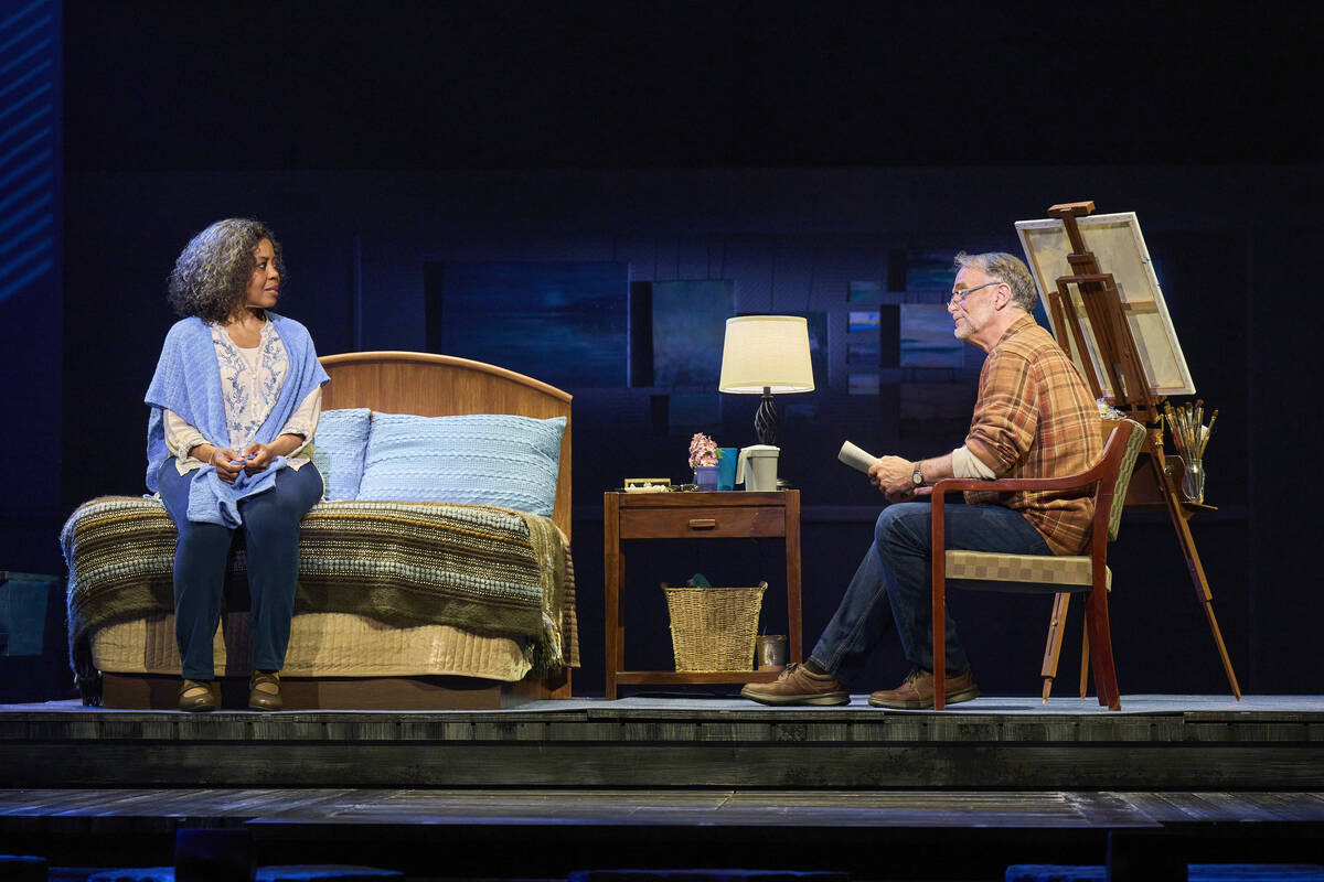 Sharon Catherine Brown (Older Allie) and Beau Gravitte (Older Noah) are shown in the touring pr ...