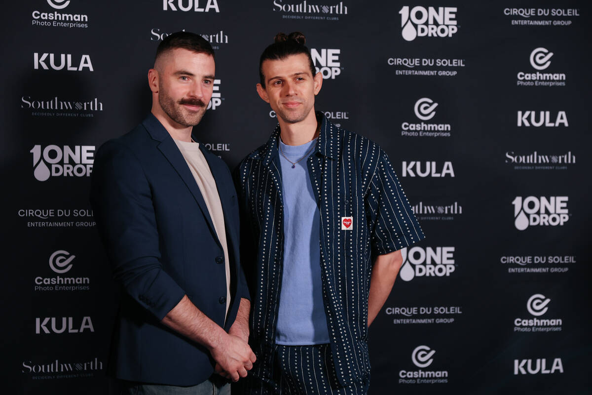 Choreographers Alex Ochin and Arnaud Boursain arrive at One Drop Foundation's "One Ni ...