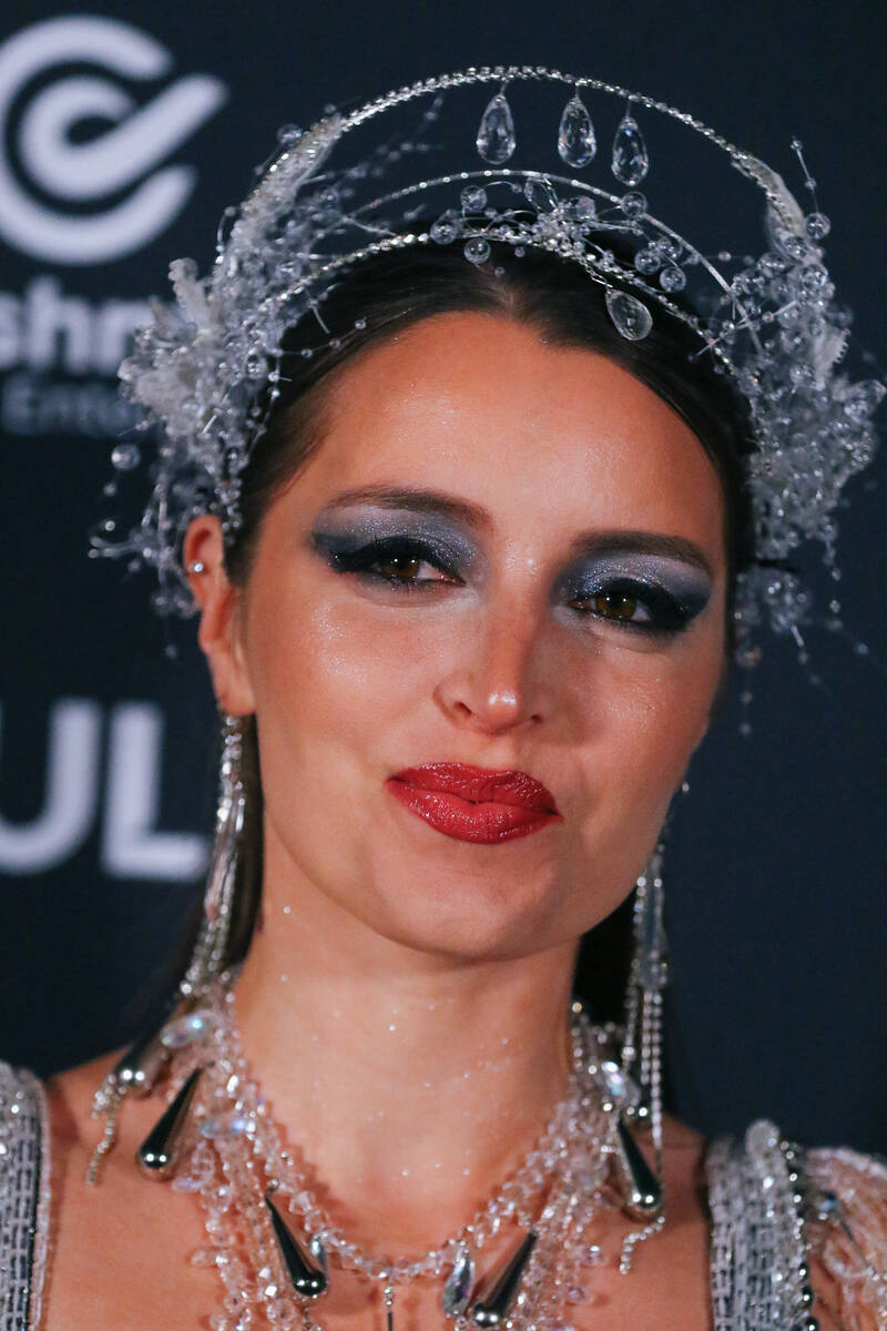 Olyvera Gjorgoska arrives at One Drop Foundation's "One Night for One Drop" on S ...