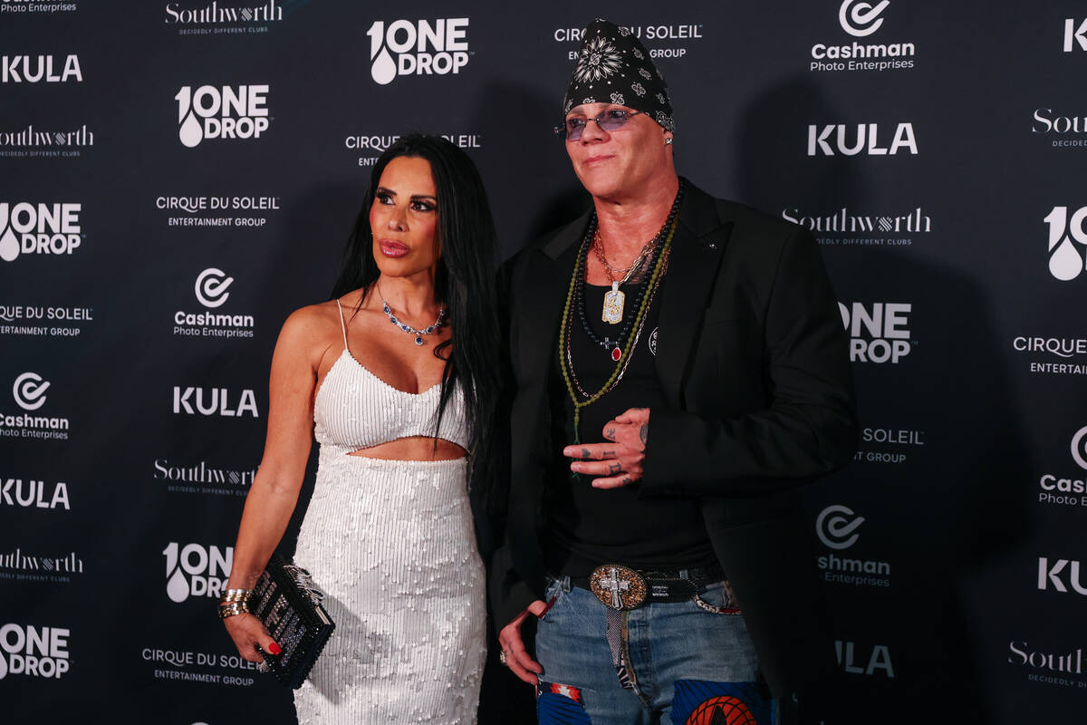 Mandana Aliyasoraya and Johnny Brenden arrive at One Drop Foundation's "One Night for ...