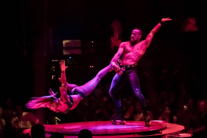 "Absinthe" will celebrate its 15th anniversary in Las Vegas on April 8. (Spiegelworld)