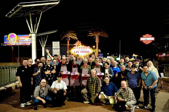 The magicians who participated in Vegas entertainment legend Mac King's first "Comedy Conclave" ...
