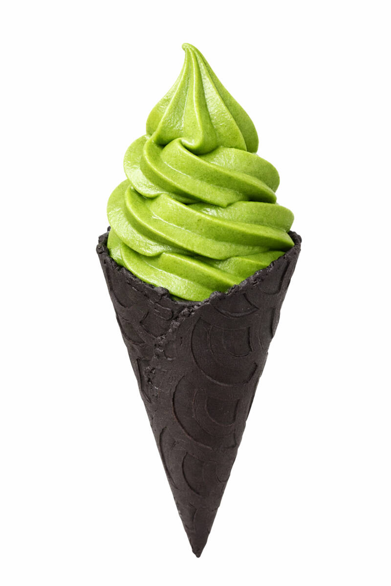 Matcha soft serve from Leev Matcha Atelier in the Centennial Hills area of Las Vegas. (Leev Mat ...