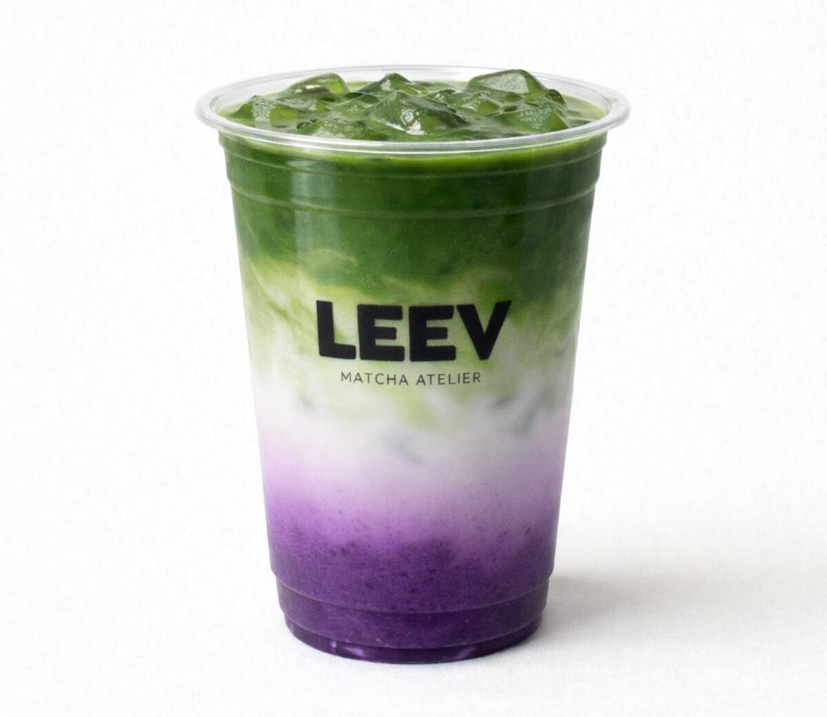 Ube matcha from Leev Matcha Atelier in the Centennial Hills area of Las Vegas. (Leev Matcha Ate ...