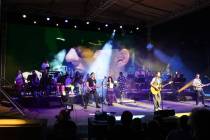 "Totally 80s Symphonic!" founder Brody Dolyniuk and Jessenia Paz belt it at Tuachan Amphitheatr ...
