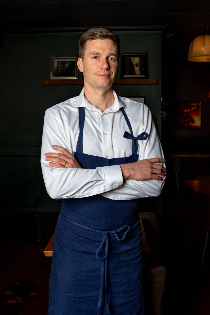 Chef Tyler Vorce. (Kelli Nyguen)