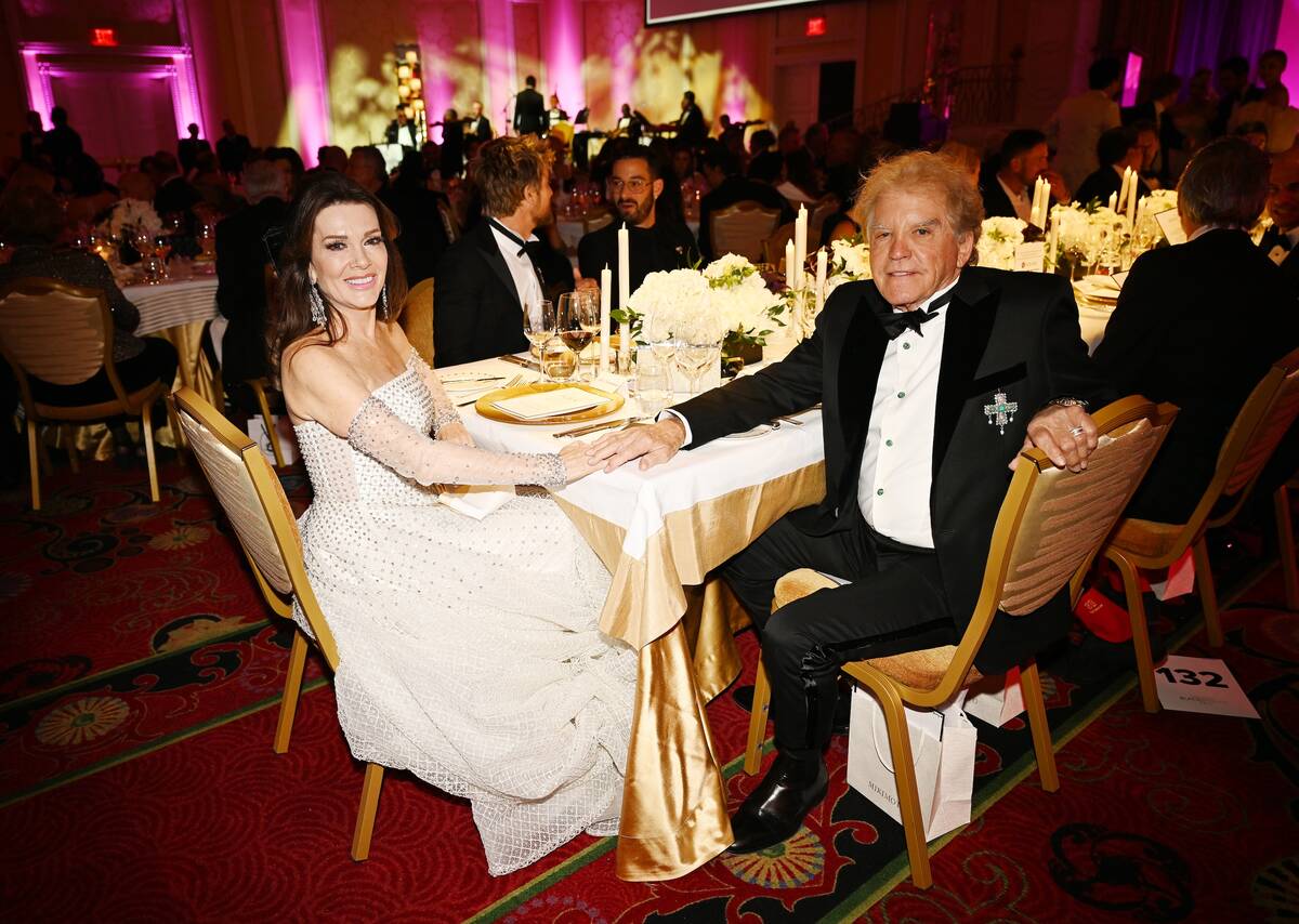 Lisa Vanderpump and Ken Todd attend Nevada Ballet Theatre's Black and White Ball honoring Lisa ...