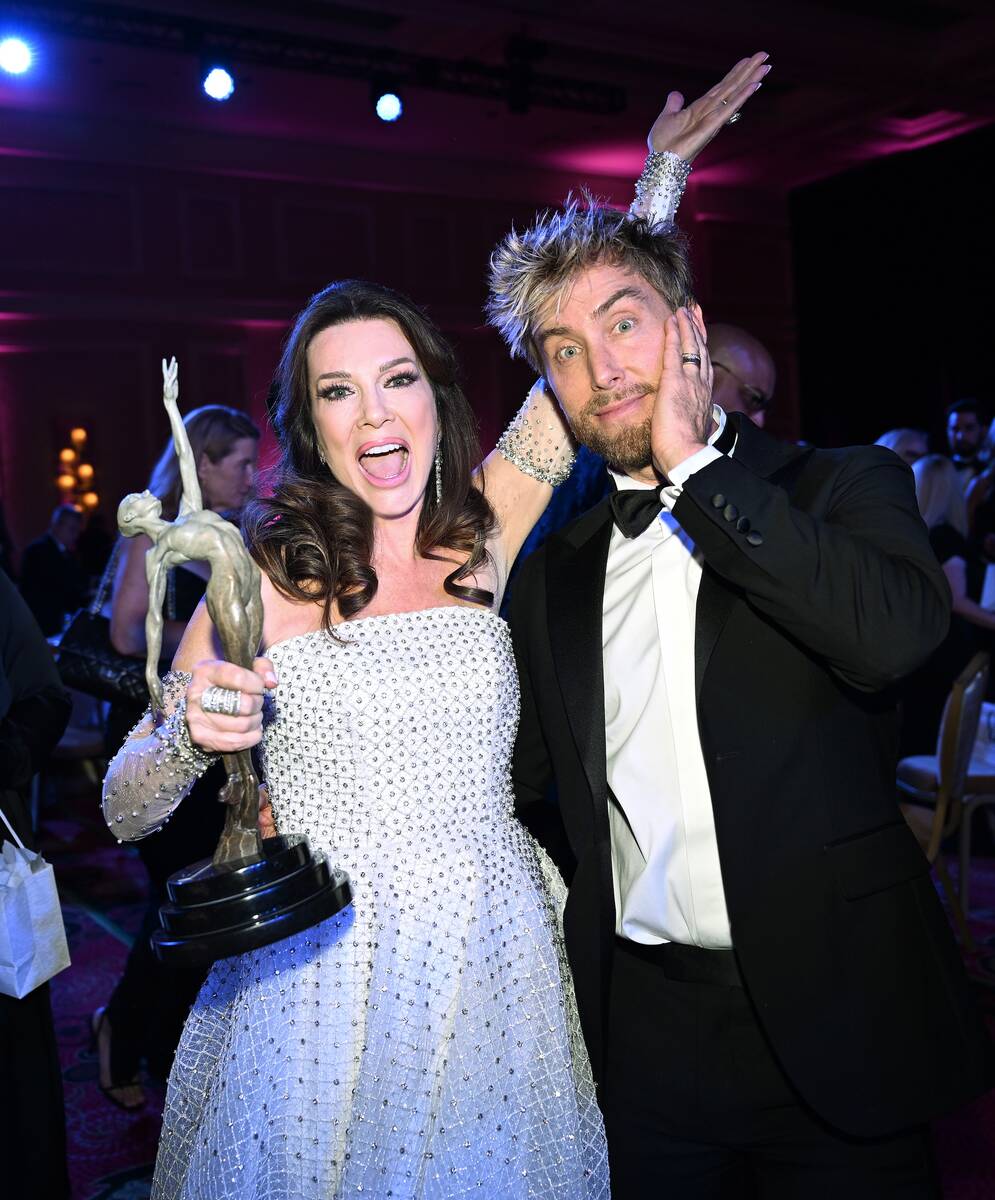 Lisa Vanderpump and Lance Bass attend Nevada Ballet Theatre's Black and White Ball honoring Lis ...