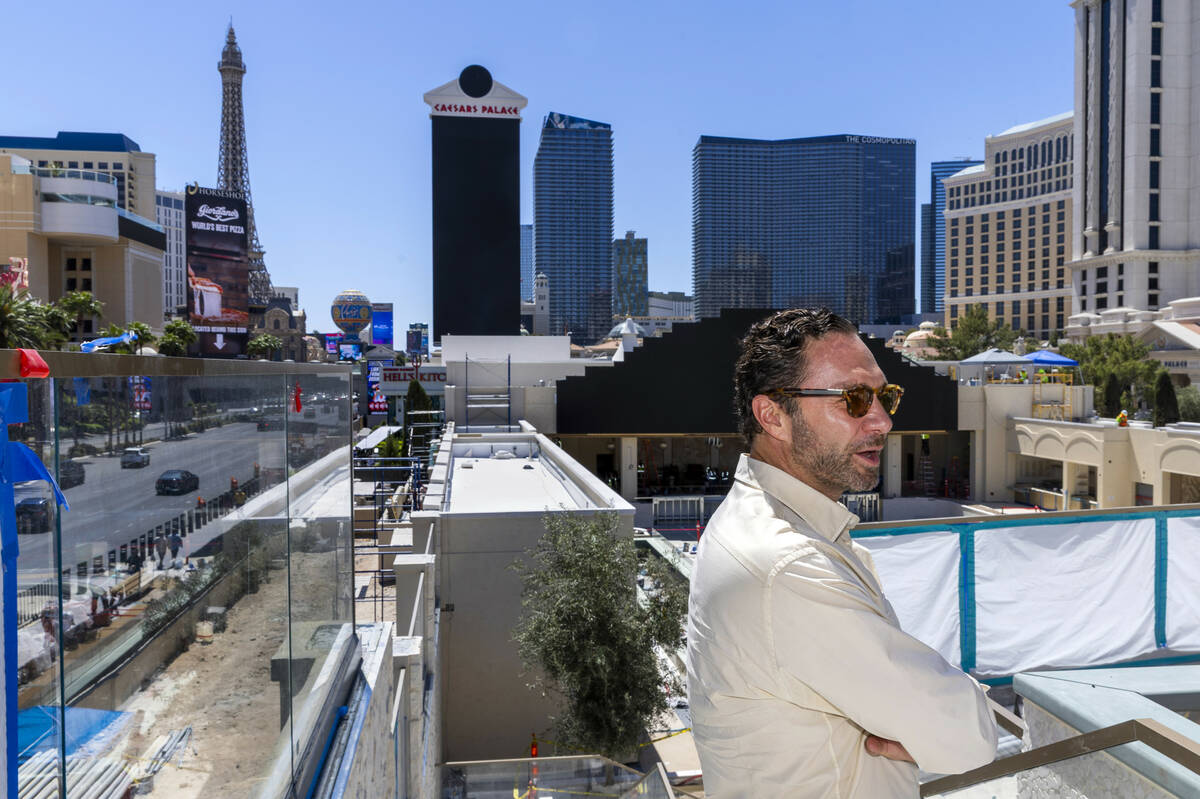 Jason Strauss, co-CEO at Tao Group Hospitality, talks about the progress as construction contin ...