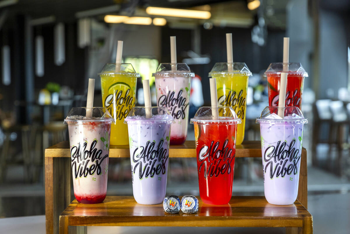 Lilikoi Signature Drinks are some of the new drink items available from the concessions at the ...