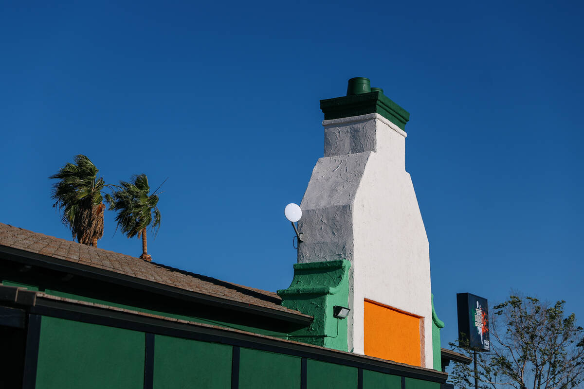 The exterior of the newly-opened The Irish Spot on Tuesday, April 21, 2026, in Las Vegas. (Liv ...