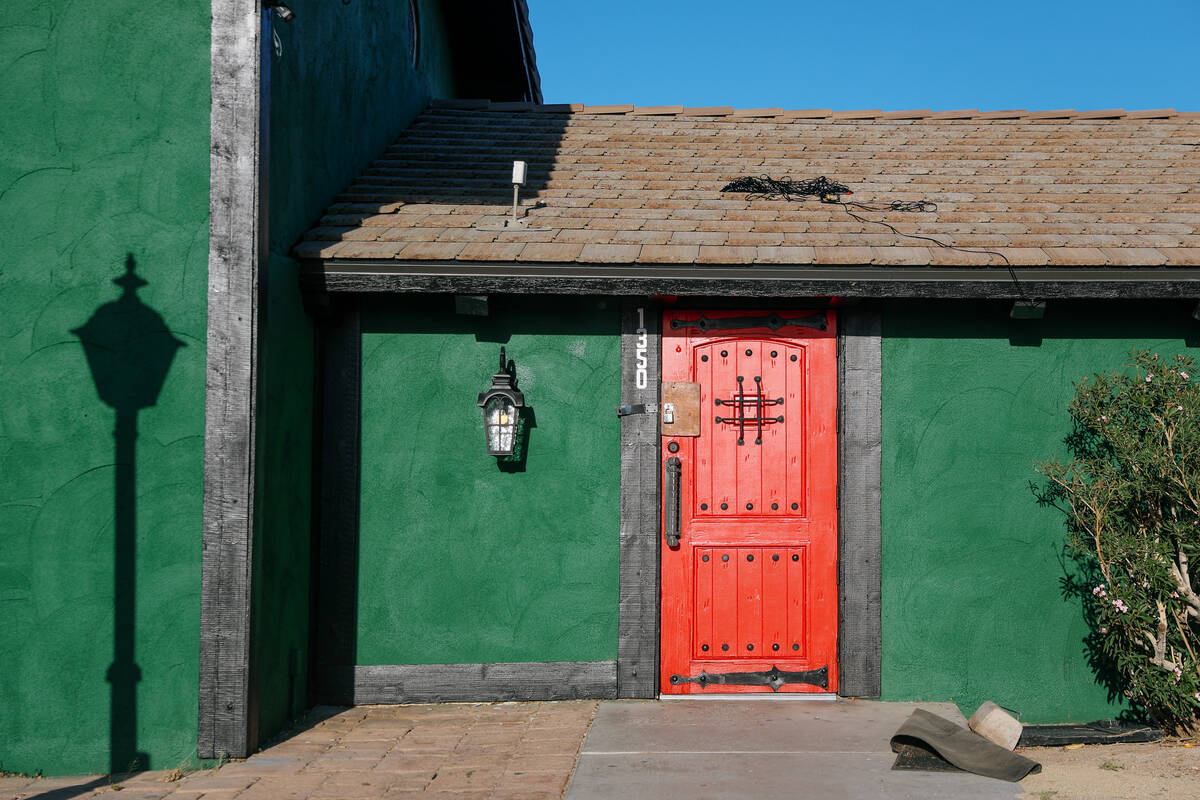 The exterior of the newly-opened The Irish Spot on Tuesday, April 21, 2026, in Las Vegas. (Liv ...