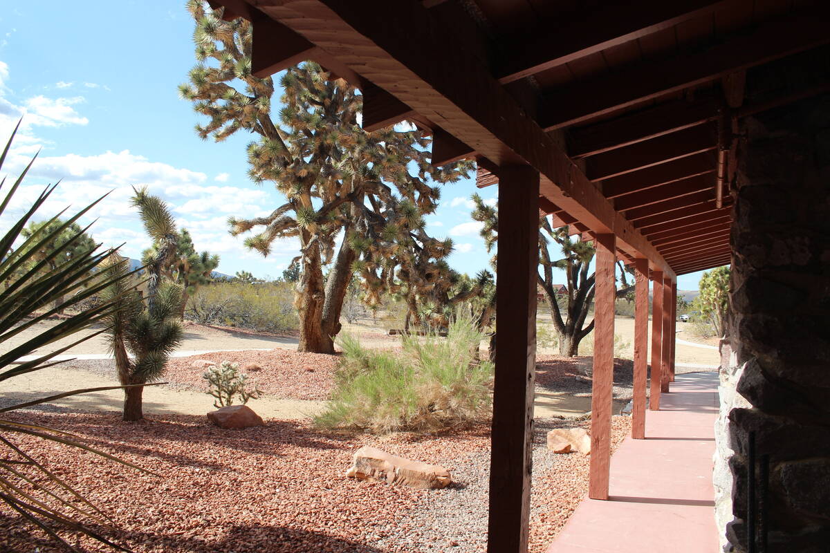 View from the porch of Walking Box Ranch, south of Las Vegas. (Kassidy Whetstone/Friends of Avi ...