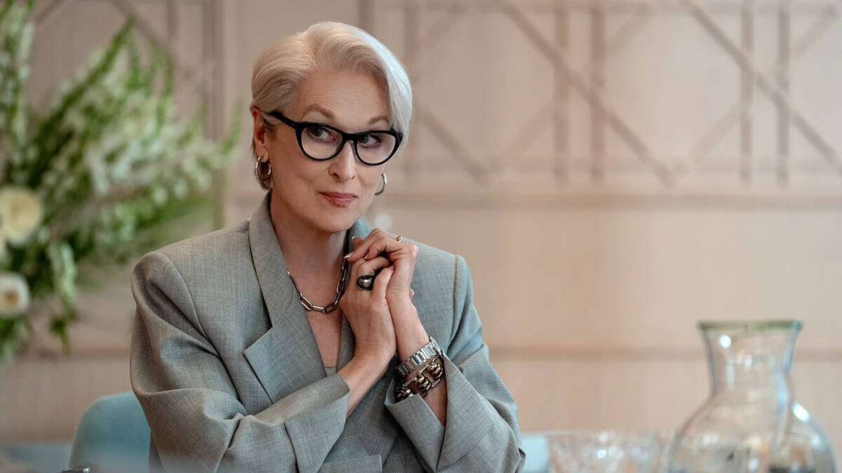 Meryl Streep as Miranda Priestly in 20th Century Studios' THE DEVIL WEARS PRADA 2. Photo b ...