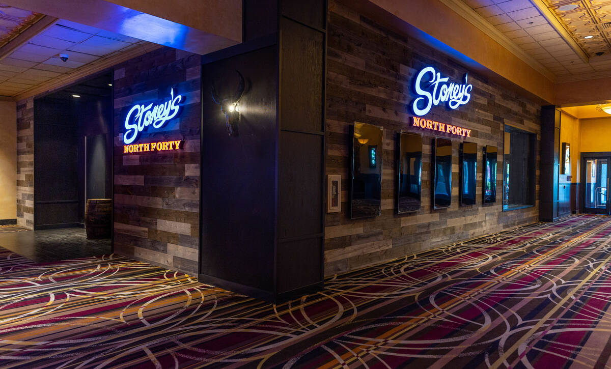 Exterior of the new Stoney's North 40 country club coming to Santa Fe Station on Thursday, ...