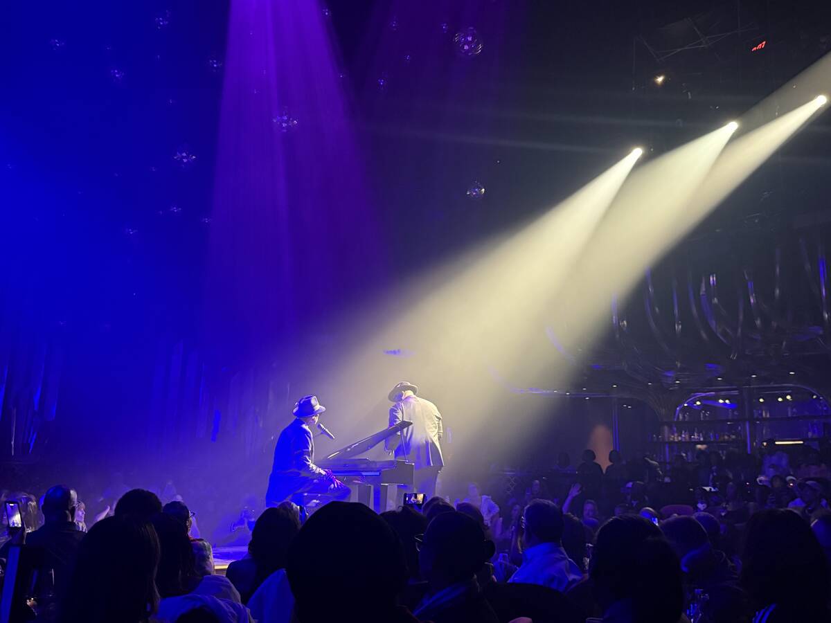 James "Jimmy Jam" Harris and Terry Lewis are shown in "Nothing But Hits" at Voltaire at The Ven ...