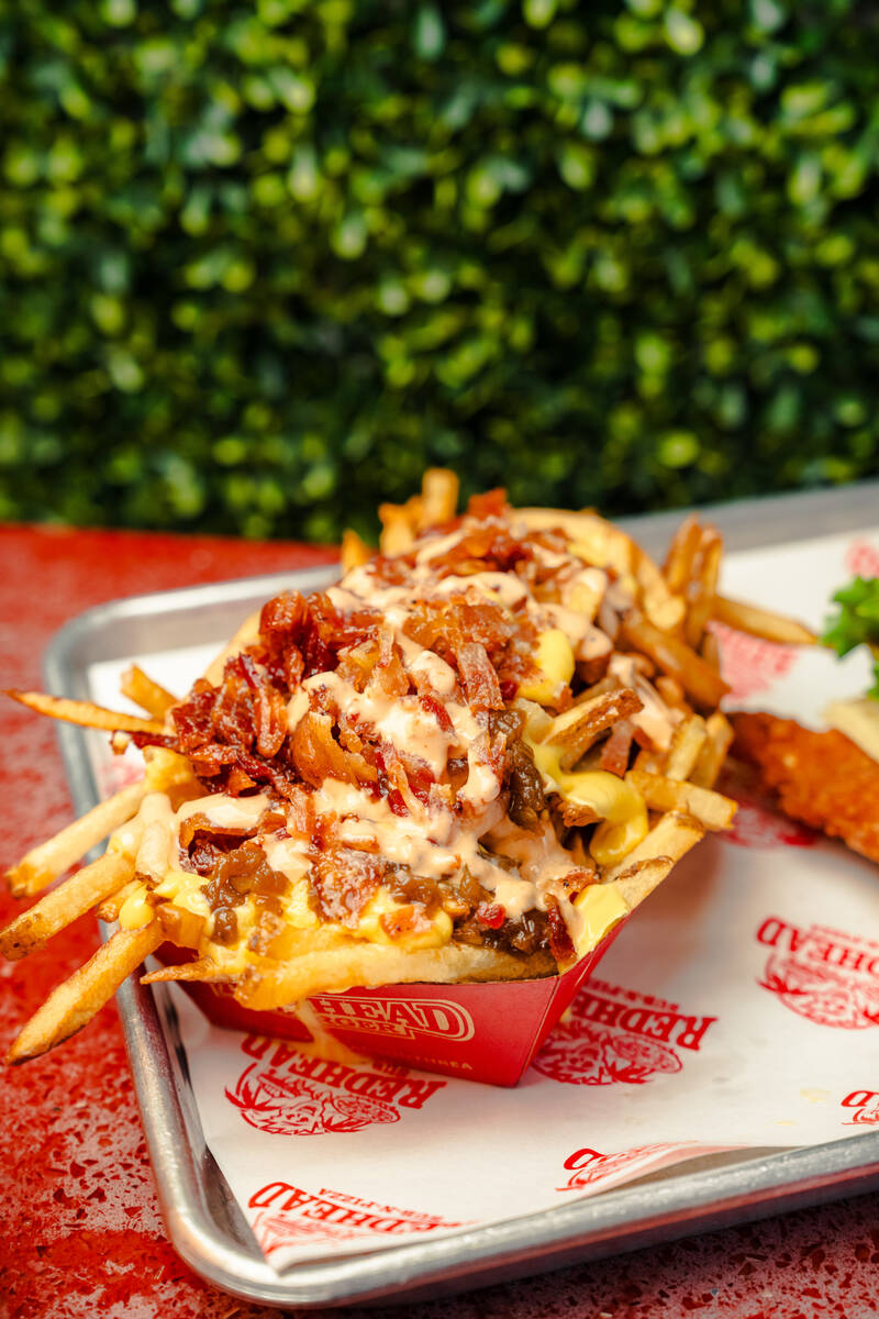 Loaded fries from Redhead Burger, the Miami Beach smashburger spot that is opening a location i ...