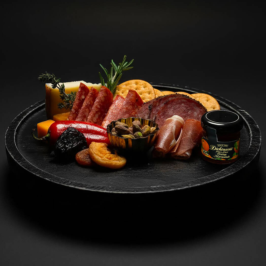 The charcuterie at Area15's Oddyssey Manor. (Area15)