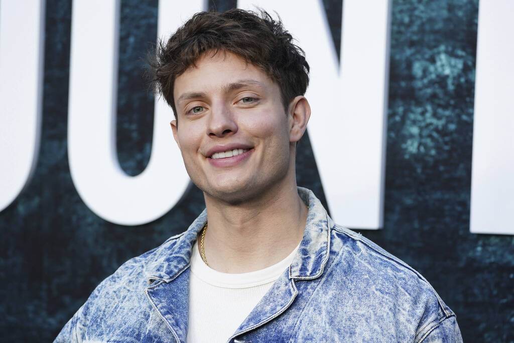 Matt Rife arrives at the premiere of "The Accountant 2" on Wednesday, April 16, 2025, ...
