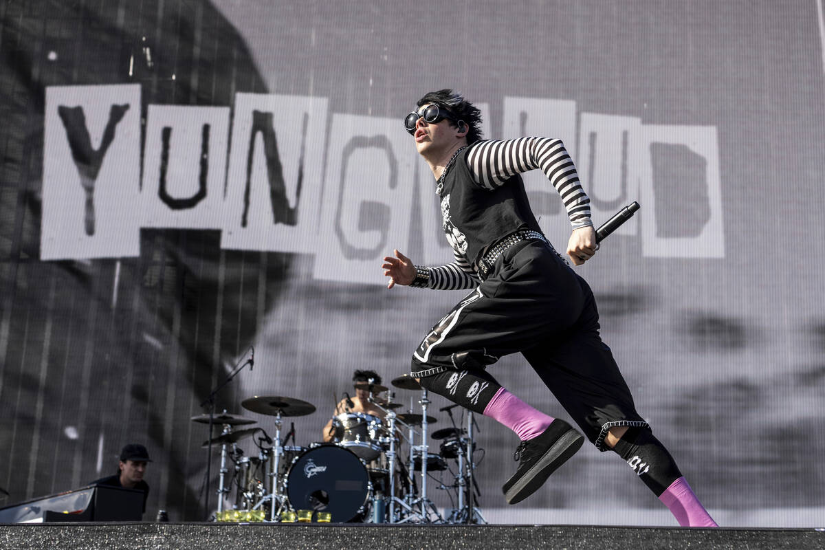 YUNGBLUD performs at the Coachella Music & Arts Festival at the Empire Polo Club, Friday, A ...